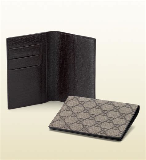 fake gucci card holder mens|gucci passport holder men.